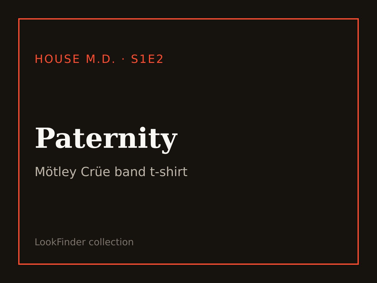 S1E2 · Paternity